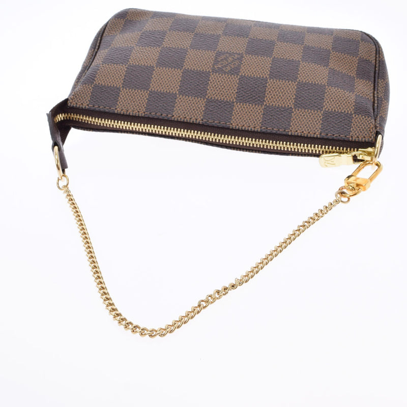 路易·威登（Louis Vuitton）路易·威登（Louis Vuitton）达米尔（Damier）迷你棕色N58009女士Dami Cambus附件袋
