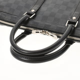 LOUIS VUITTON Louis Vuitton Damier Graphit Voi Yage Black N51992 Men's Damier Graphit Canvas Business Bag A Rank used Ginzo