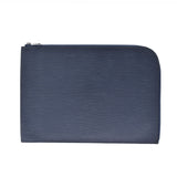 LOUIS VUITTON Louis Vuitton Epochet Joule GM Blue Marine M64154 Unisex Leather Clutch Bag A Rank used Ginzo