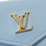 LOUIS VUITTON Louis Vuitton Portofoille Rock Mini Brunge M81348 Unisex Leather tri -fold wallet AB rank used Ginzo