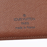 LOUIS VUITTON Louis Vuitton Monogram Passport Cover Brown M60181 Unisex Monogram Canvas Passport Case A Rank used Ginzo