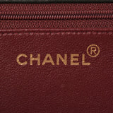 CHANEL Chanel Chain Shoulder Push Rock Black Gold Bracket Ladies Ram Skin Shoulder Bag AB Rank Used Ginzo