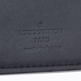 LOUIS VUITTON Louis Vuitton Damier Anfini Portofoyille Blazanavy N60334 Men's Leather Long Wallet A Rank Used Ginzo