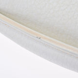HERMES Hermes Sack Adepesh 27 Handbag White Silver Bracket □ J engraved (around 2006) Unisex Toryon Lemance Business Bag AB Rank Used Ginzo