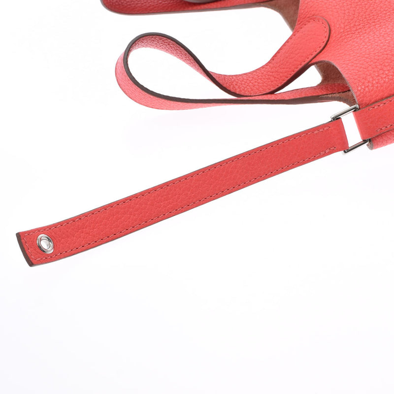 HERMES エルメス ピコタンロック PM  ローズジャイプール □R刻印(2014年頃) レディース トリヨンクレマンス ハンドバッグ Bランク 中古 銀蔵