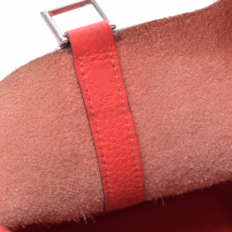 HERMES エルメス ピコタンロック PM  ローズジャイプール □R刻印(2014年頃) レディース トリヨンクレマンス ハンドバッグ Bランク 中古 銀蔵