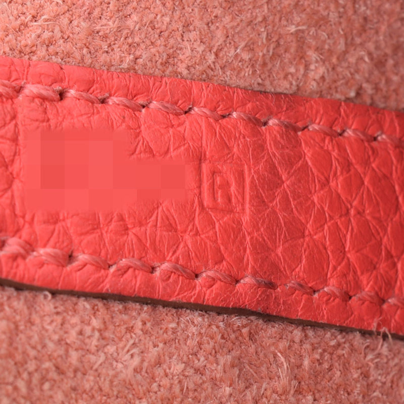 HERMES エルメス ピコタンロック PM  ローズジャイプール □R刻印(2014年頃) レディース トリヨンクレマンス ハンドバッグ Bランク 中古 銀蔵