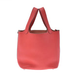 HERMES エルメス ピコタンロック PM  ローズジャイプール □R刻印(2014年頃) レディース トリヨンクレマンス ハンドバッグ Bランク 中古 銀蔵
