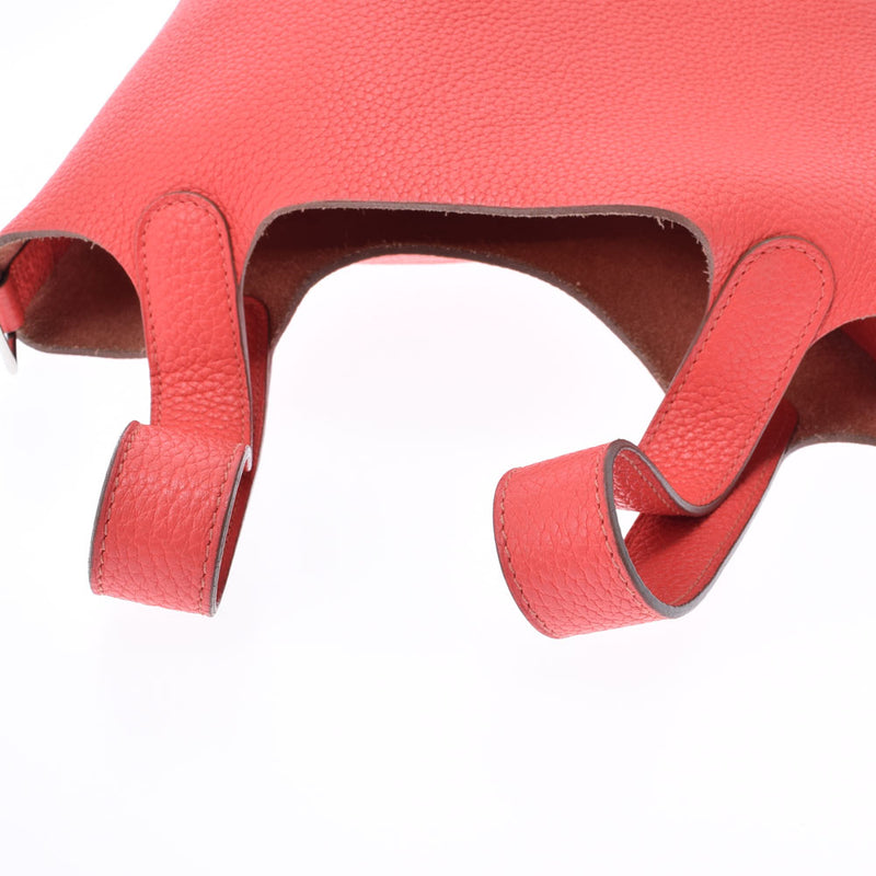 HERMES エルメス ピコタンロック PM  ローズジャイプール □R刻印(2014年頃) レディース トリヨンクレマンス ハンドバッグ Bランク 中古 銀蔵