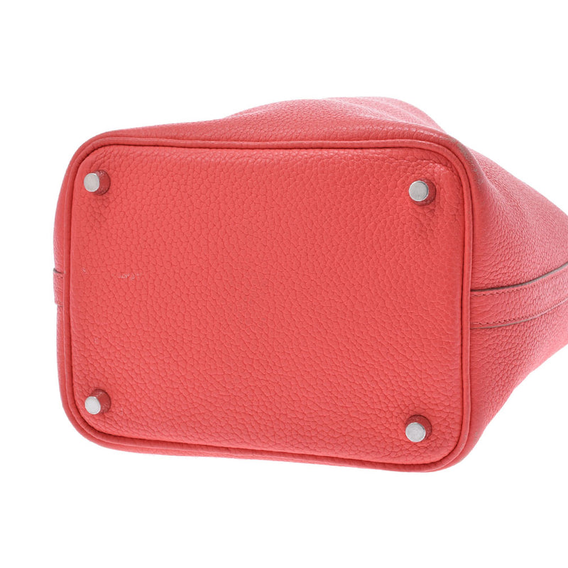 HERMES エルメス ピコタンロック PM  ローズジャイプール □R刻印(2014年頃) レディース トリヨンクレマンス ハンドバッグ Bランク 中古 銀蔵