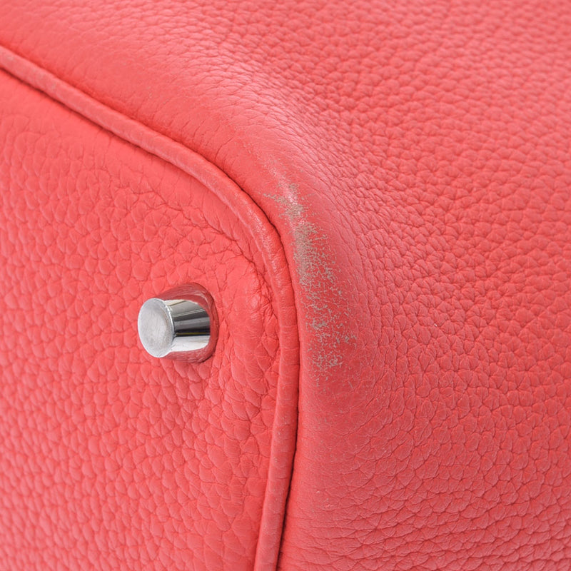 HERMES エルメス ピコタンロック PM  ローズジャイプール □R刻印(2014年頃) レディース トリヨンクレマンス ハンドバッグ Bランク 中古 銀蔵