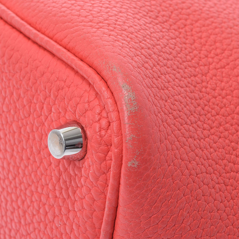 HERMES エルメス ピコタンロック PM  ローズジャイプール □R刻印(2014年頃) レディース トリヨンクレマンス ハンドバッグ Bランク 中古 銀蔵