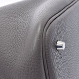 爱马仕爱马仕picotan锁MM Ethane Palladium Metal Fittings X雕刻（2011年）女士Toryon Lemance手提包A级使用Ginzo