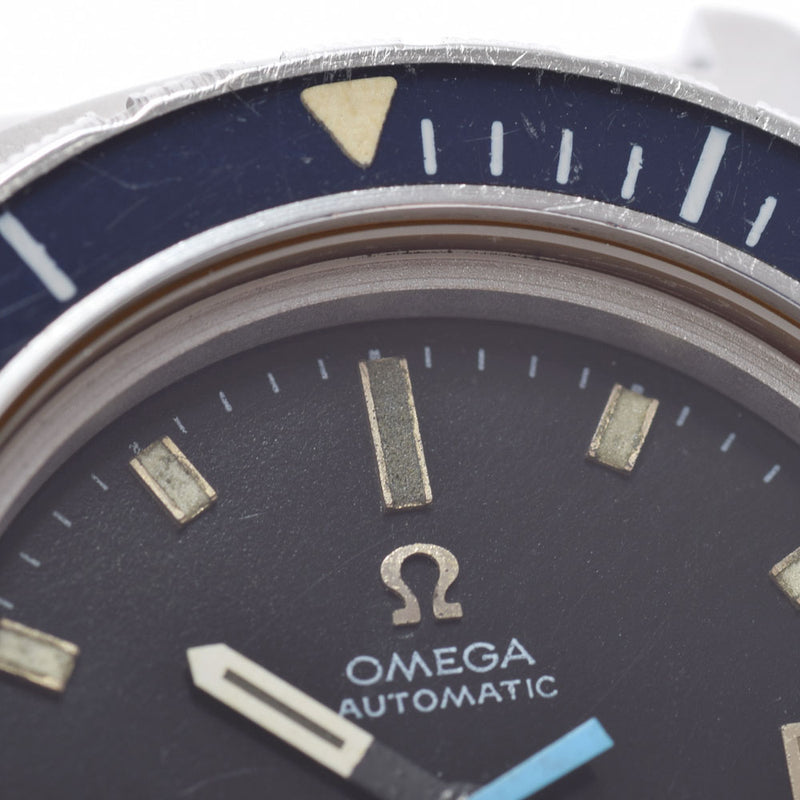 OMEGA オメガ シーマスター120 アンティーク 166.088 メンズ SS 腕時計 自動巻き 黒文字盤 ABランク 中古 銀蔵