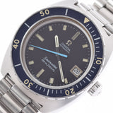 OMEGA Omega Sea Master 120 Antique 166.088 Men's SS Watch Automatic Black Dial AB Rank Used Ginzo