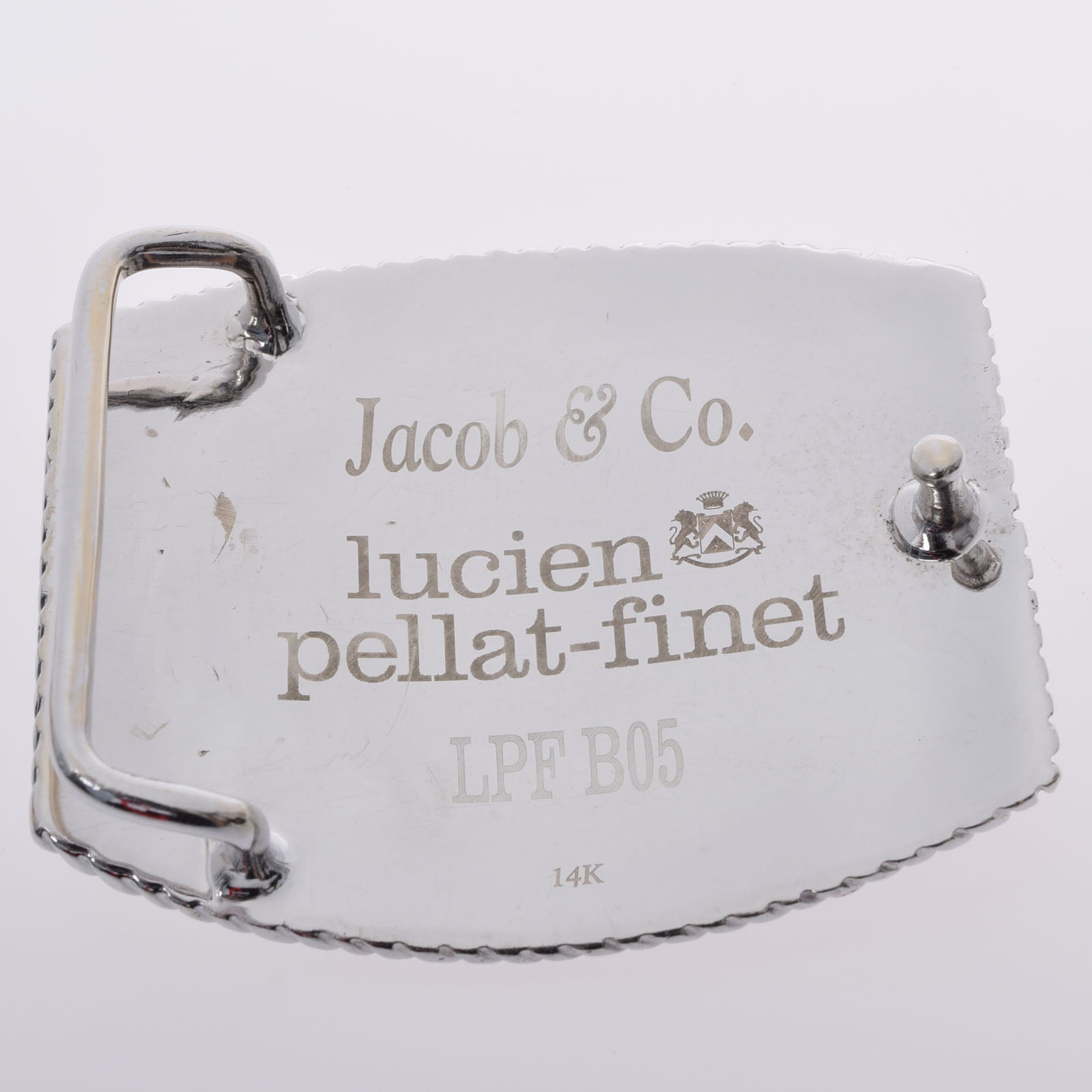 ジェイコブlucien pellat-finet ベルトバックル ユニセックス ベルト