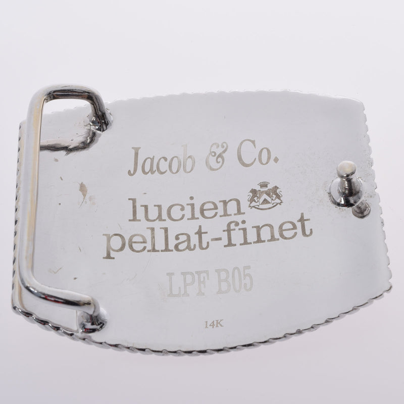 JACOB&CO ジェイコブ lucien pellat-finet ベルトバックル ユニセックス 14KWG/ダイヤ ベルト ABランク 中古 銀蔵
