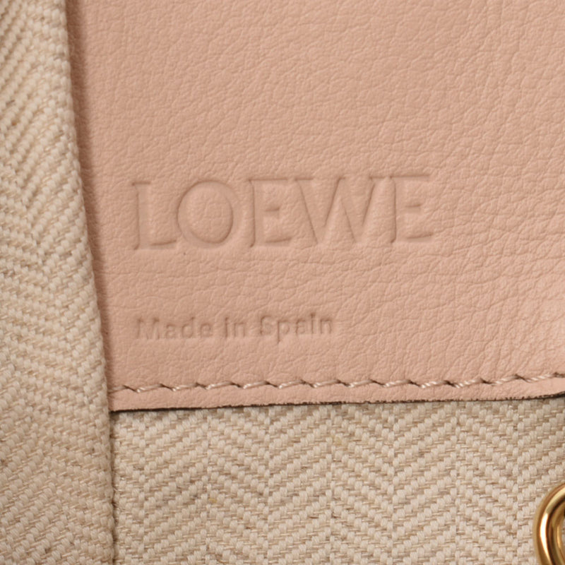Loewe Loewe Hammock小三色2way粉红色女士小牛肩袋用ginzo等级