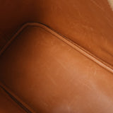 HERMES エルメス ボリード37  チェスナッツ ゴールド金具 □F刻印(2002年頃) レディース  オーストリッチ ハンドバッグ ABランク 中古 銀蔵