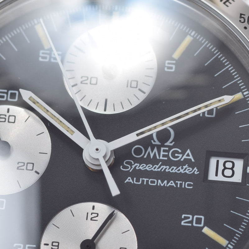 Omega Omega Speed Master Date 3511.50男士SS手表自动包裹黑色拨号台二手Ginzo