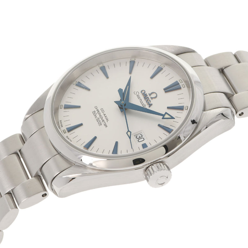 OMEGA Omega Sea Master Aqua Terra 2503.33.00 Men's SS Watch Automatic White Dial A Rank Used Ginzo