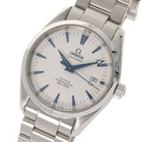 OMEGA Omega Sea Master Aqua Terra 2503.33.00 Men's SS Watch Automatic White Dial A Rank Used Ginzo