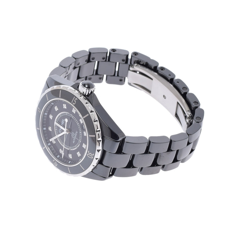 CHANEL H1626 J12 38mm 12P ダイヤモンド 腕時計 セラミック セラミック メンズ