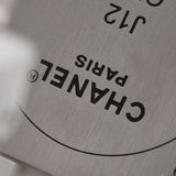 香奈儿香奈儿J12 42毫米GMT H2126男士白色陶瓷/SS观看自动白色表盘均使用Ginzo