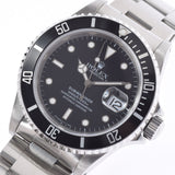 ROLEX Rolex Submarina 16610 Men's SS Watch Automatic Black Dial A Rank used Ginzo