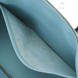 HERMES Hermes Birkin 35 Blue Jean Paladium Bracket □ J engraved (around 2006) Ladies Togo Handbag AB Rank Used Ginzo