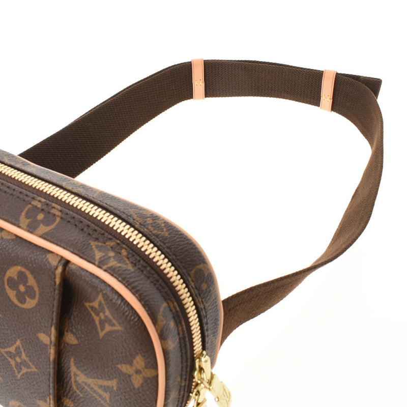 路易威顿路易·维顿（Louis Vuitton）路易威顿（Louis Vuitton）会标pochette ganjet ganjut brown M51870女用式字母帆布帆布身体袋