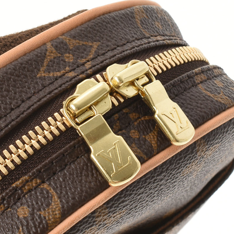 Louis Vuitton Body Bag Monogram Pochette Ganju M51870 Brown