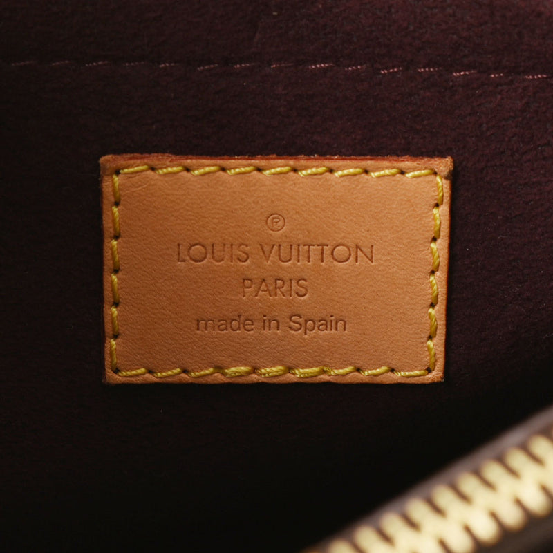 路易威顿路易·维顿（Louis Vuitton）路易威登（Louis Vuitton）会标montenyu bb棕色M41055女士会标帆布2Way Bag Ab AB等级使用Ginzo