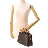 LOUIS VUITTON Louis Vuitton Monogram Montenyu BB Brown M41055 Ladies Monogram Canvas 2WAY Bag AB Rank Used Ginzo