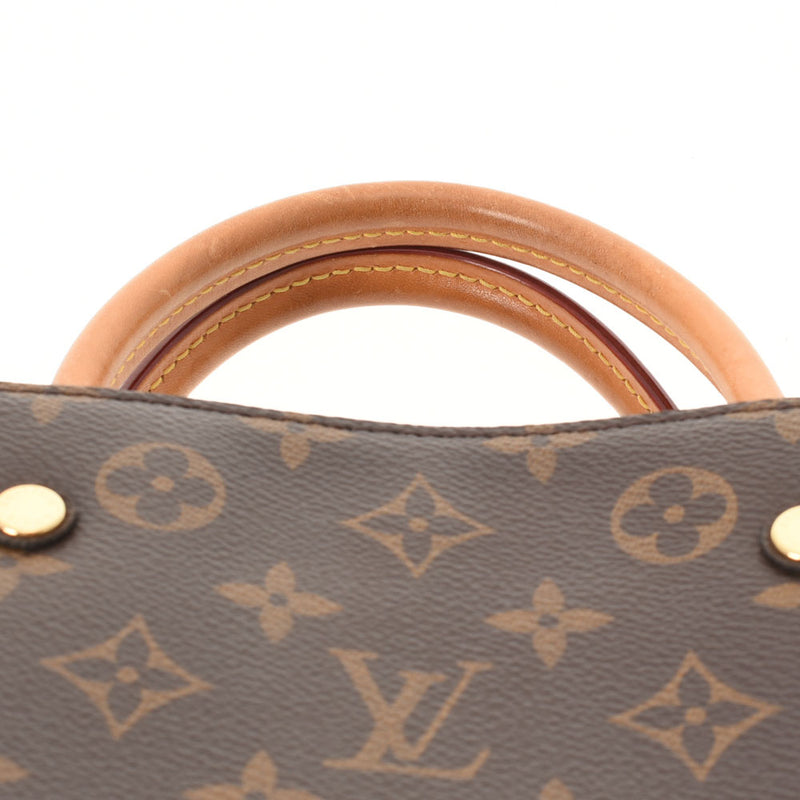 路易威顿路易·维顿（Louis Vuitton）路易威登（Louis Vuitton）会标montenyu bb棕色M41055女士会标帆布2Way Bag Ab AB等级使用Ginzo