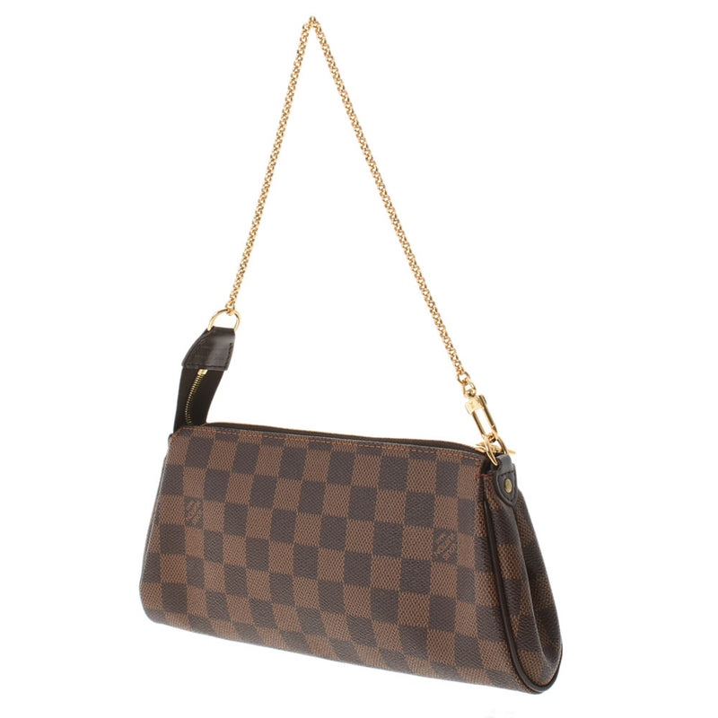 LOUIS VUITTON Louis Vuitton Damier Eva 2WAY Bag Brown N55213 Ladies shoulder bag A Rank used Ginzo