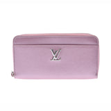 LOUIS VUITTON Louis Vuitton Zippy Rock Me Crystal Rose M69812 Ladies Leather Long Wallet A Rank Used Ginzo