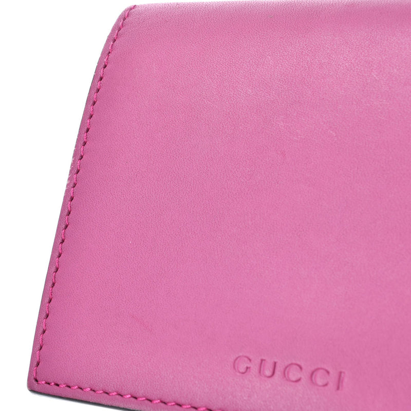 GUCCI Gucci Pink 410120 Men's Calf Fudari A Rank used Ginzo