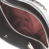 CHANEL シャネル マトラッセ チェーンバッグ 黒 シルバー金具 レディース  ソフトキャビア セミショルダーバッグ ABランク 中古 銀蔵