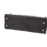 CHANEL シャネル マトラッセ チェーンバッグ 黒 シルバー金具 レディース  ソフトキャビア セミショルダーバッグ ABランク 中古 銀蔵