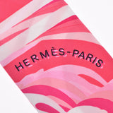 HERMES Hermes Twilly BRIDES DE GALA/Formation Bavern Pink Ladies Silk 100 % Scarf A Rank Used Ginzo