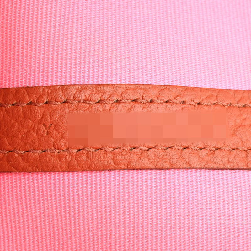 HERMES Hermes Garden Party TPM Pink Y engraved (around 2020) Ladies Towar Officier Handbag A Rank used Ginzo