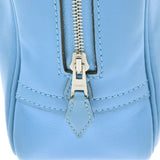 HERMES エルメス ミニプリュム ブルーパラダイス □R刻印(2014年頃)  レディース スイフト ハンドバッグ Aランク 中古 銀蔵