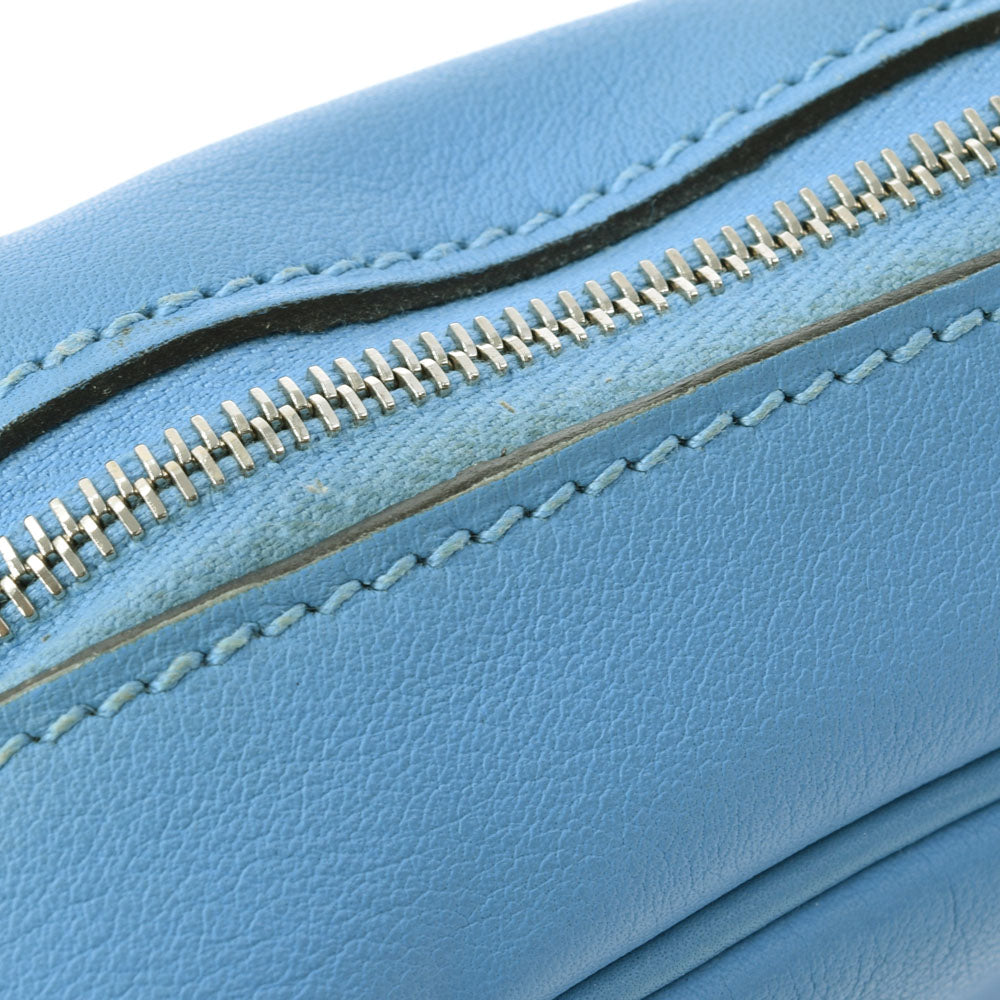 未使用　HERMES プリュムミニ　ブルーパラダイス エルメスミニプリュム ブルーパラダイス □R刻印(2014年頃) 刻印