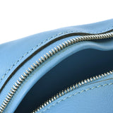 HERMES エルメス ミニプリュム ブルーパラダイス □R刻印(2014年頃)  レディース スイフト ハンドバッグ Aランク 中古 銀蔵