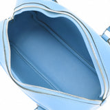 HERMES エルメス ミニプリュム ブルーパラダイス □R刻印(2014年頃)  レディース スイフト ハンドバッグ Aランク 中古 銀蔵