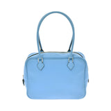 HERMES エルメス ミニプリュム ブルーパラダイス □R刻印(2014年頃)  レディース スイフト ハンドバッグ Aランク 中古 銀蔵