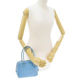HERMES エルメス ミニプリュム ブルーパラダイス □R刻印(2014年頃)  レディース スイフト ハンドバッグ Aランク 中古 銀蔵