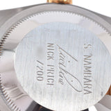 ROLEX ロレックス デイトジャスト ニックプライス 16203 レディース YG/SS 腕時計 自動巻き 黒文字盤 ABランク 中古 銀蔵