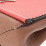 路易威顿路易斯·维顿摇滚我ii ii bb 2way粉红色/棕色银支架M54792女士Torillon Leather Handbag A级使用Ginzo